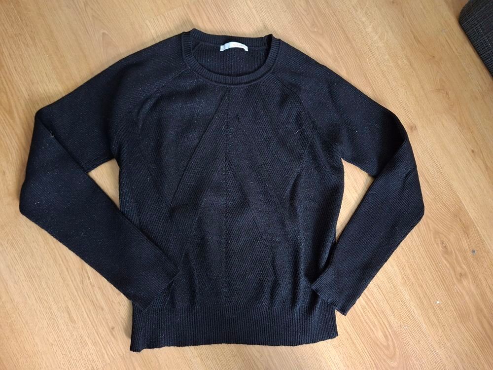 Pull d'&eacute;t&eacute; en coton noir Vêtements