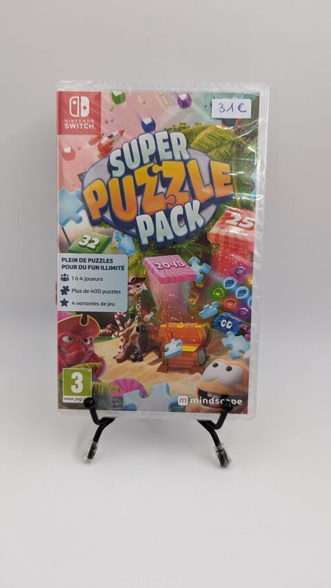 Jeu Nintendo Switch Super Puzzle Pack neuf sous blister 20 Vulbens (74)