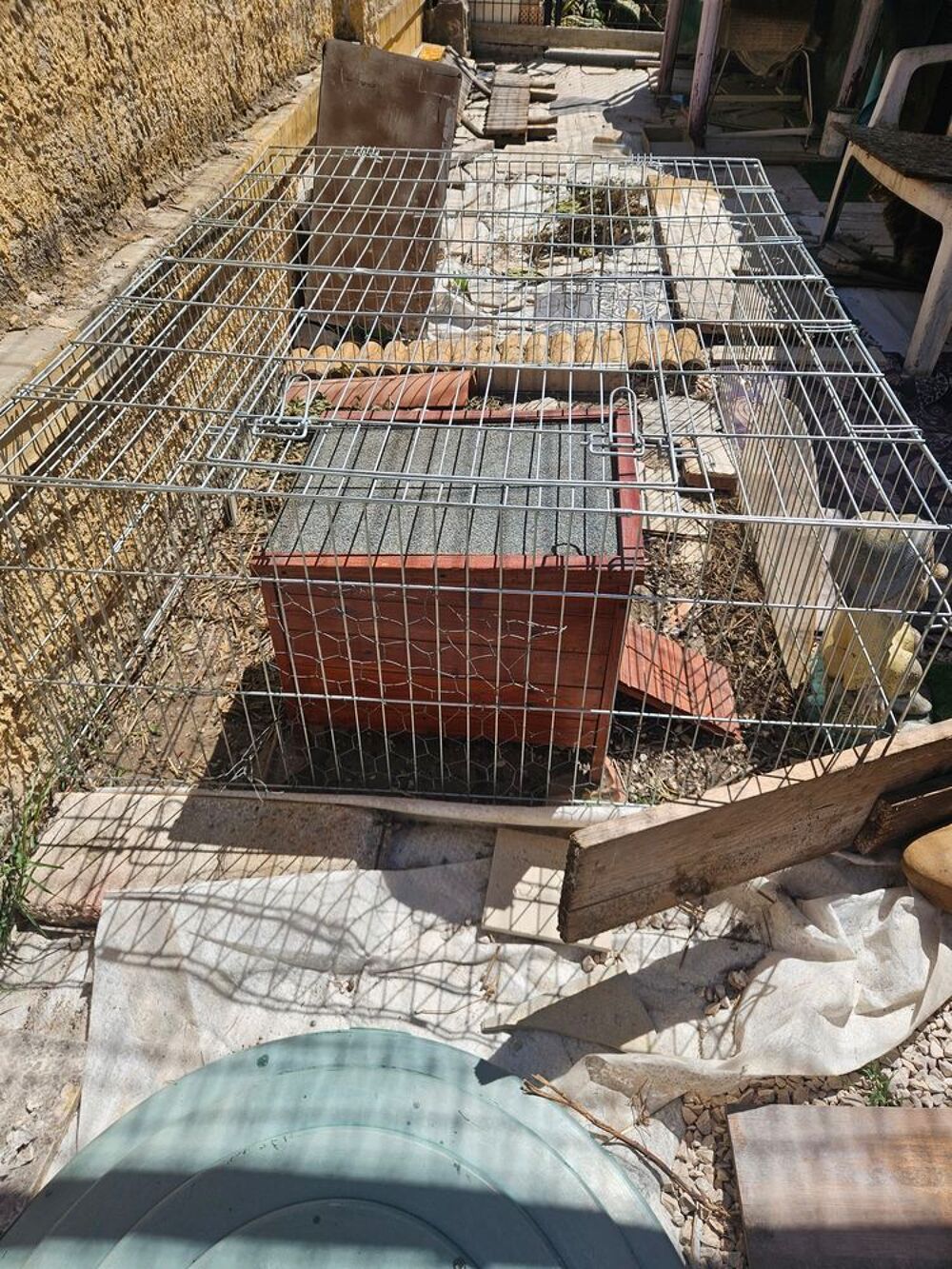 Enclos cage ext&eacute;rieur rongeurs tortue Bricolage