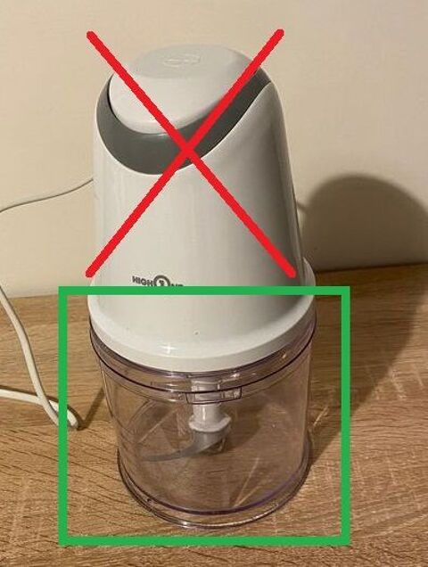 Mini hachoir High one : pi�ces d�tach�es 5 Beauchamp (95)