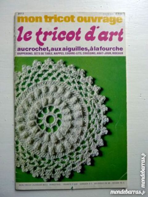 Anciens livres ouvrages au crochet 3 Plaisir (78)