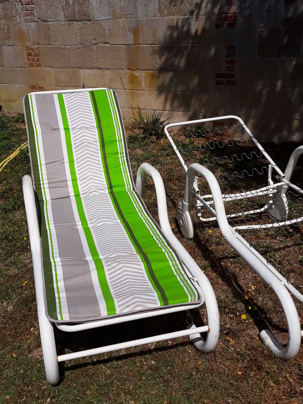 2 chaises relax Jardin