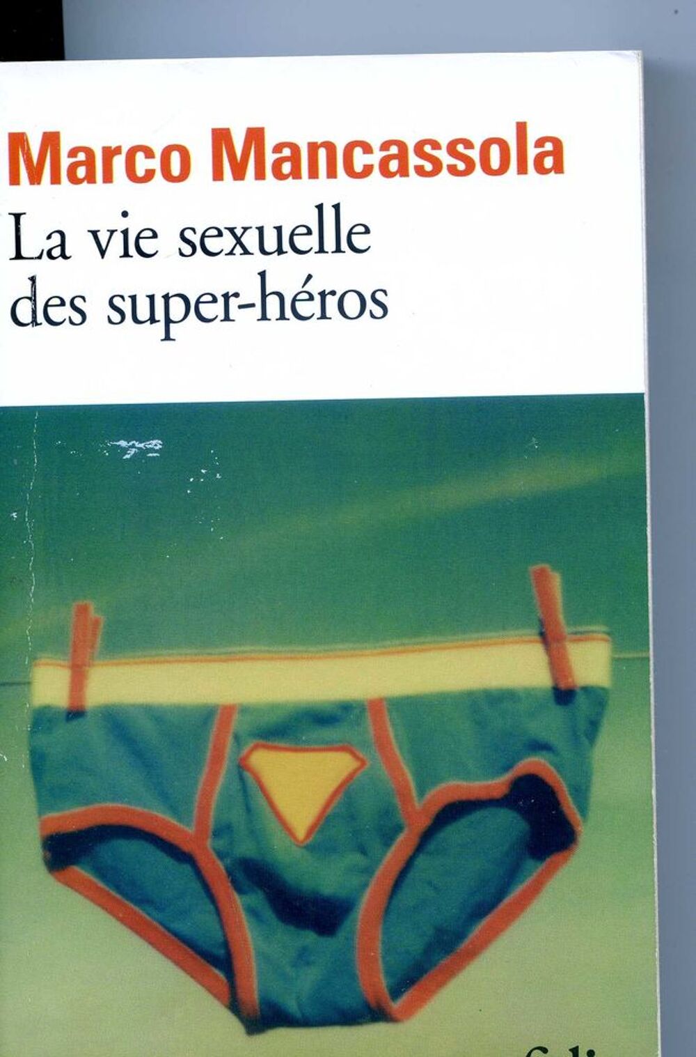 La vie sexuelle des super-h&eacute;ros- Marco Mancassola, Livres et BD