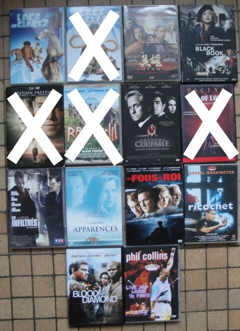 DVD & blue ray 2 Paris 12 (75)