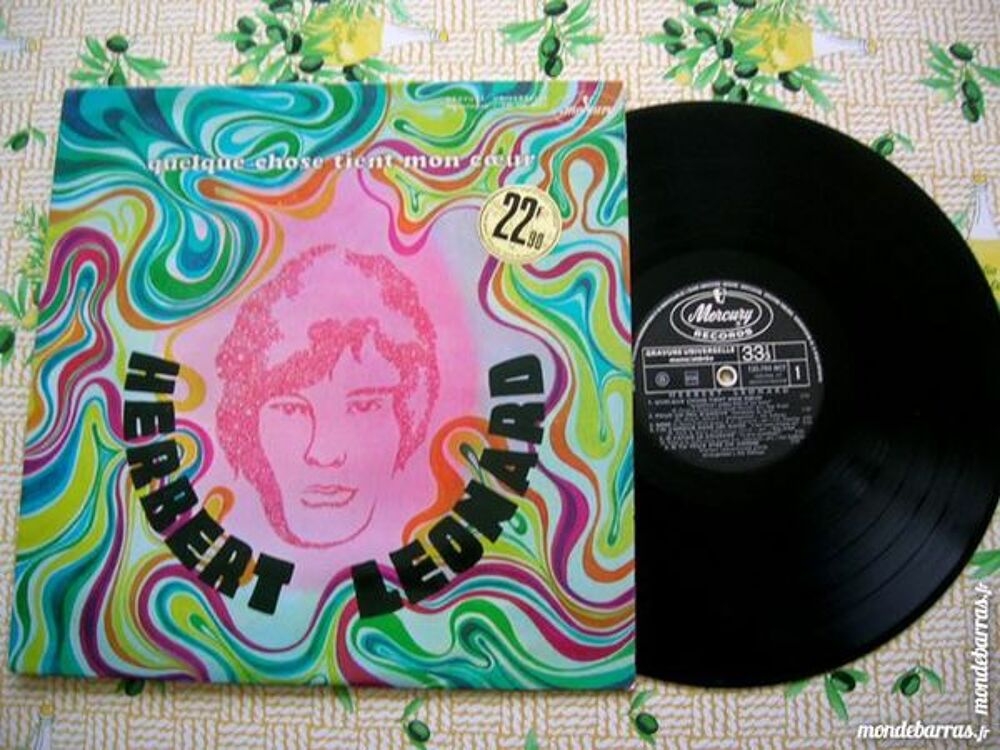33 T HERBERT LEONARD Quelque chose tient mon coeur CD et vinyles