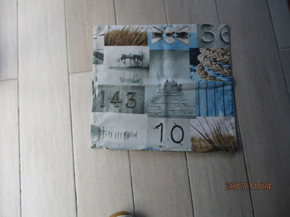 Housses de coussin bleu Décoration