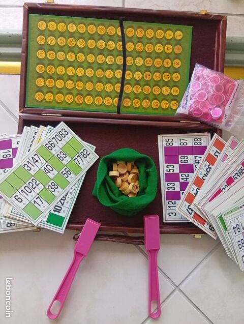 Jeu de loto vintage 25 Grisolles (82)