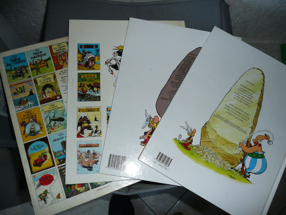 Lot de 4 BD 3 Neuf -1 Occasion Tintin Livres et BD