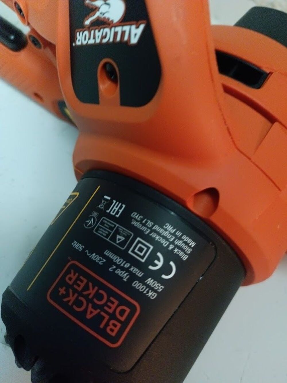 Black &amp; Decker GK1000 , Coupe-branches Alligator, 220 V Bricolage