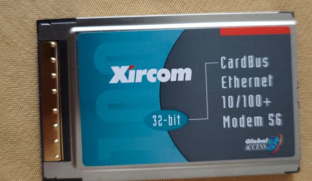Xircom CardBus Ethernet 10/100 Modem 56 - 32-bit Matériel informatique