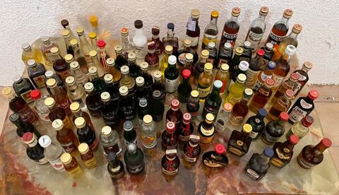 Lot 90 Mini Bouteilles - Mignonnettes 50 S�te (34)
