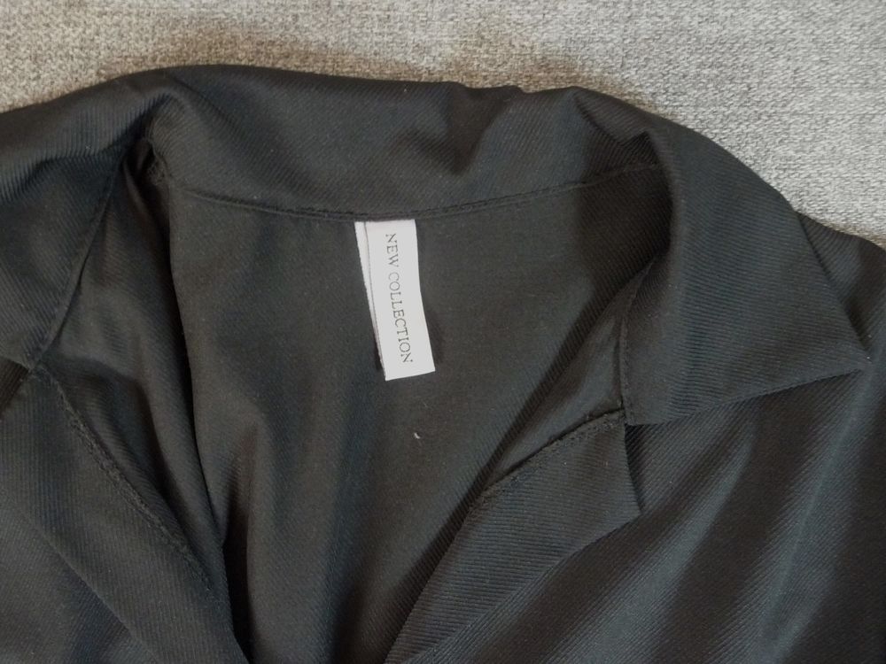 Robe/ Tunique Noir Manches Courtes Ceinture- New Collection Vêtements