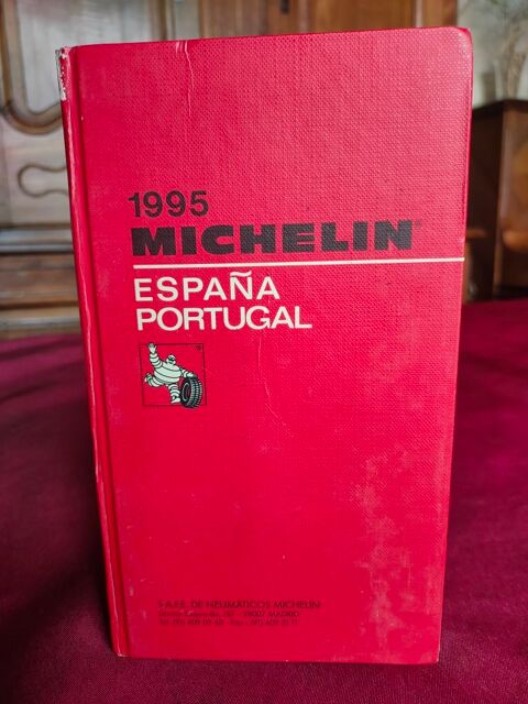 Guide michelin année 1995 espana portugal 5 Avermes (03)