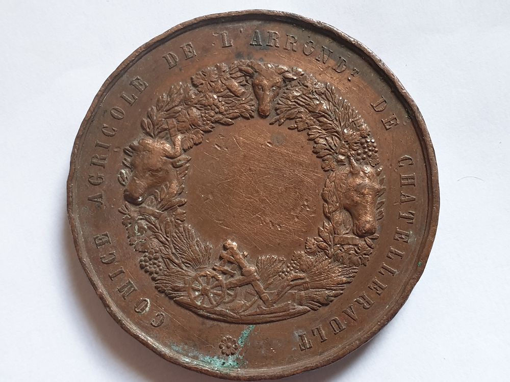 M&eacute;daille Comice Agricole Ch&acirc;tellerault 