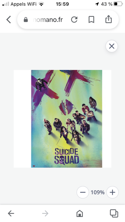  Affiche de cinma originale    Suicide squad  15 Mottier (38)