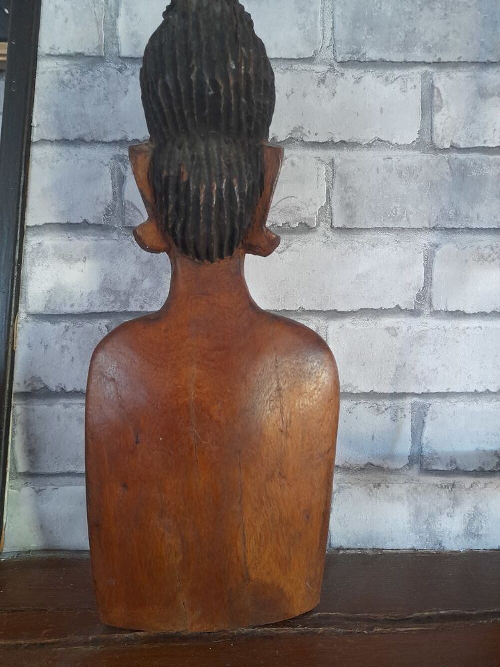 BUSTE EN BOIS D�coration