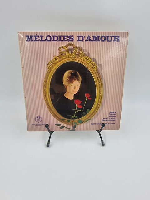 Vinyle 45 tours André Silvano : Mélodies D'Amour  6 Vulbens (74)