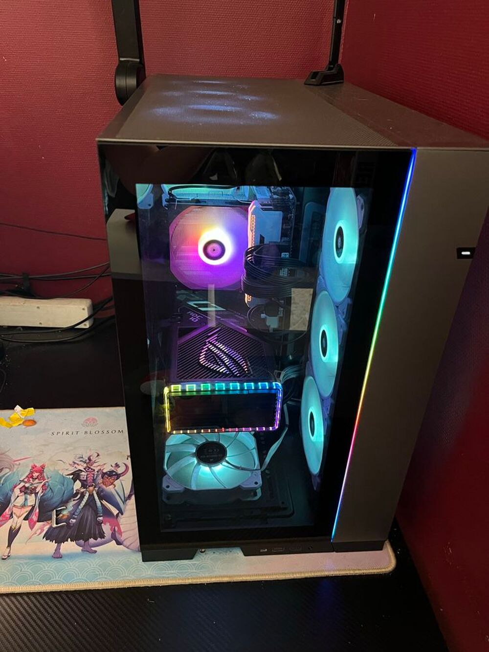 PC Gamer i7 12700k Nvidia 4080 rtx Asus ROG STRIX 16 go Lian Li O11Dynamic XL Carte m&egrave;re ASUS ROG STRIX Z790-A Matériel informatique