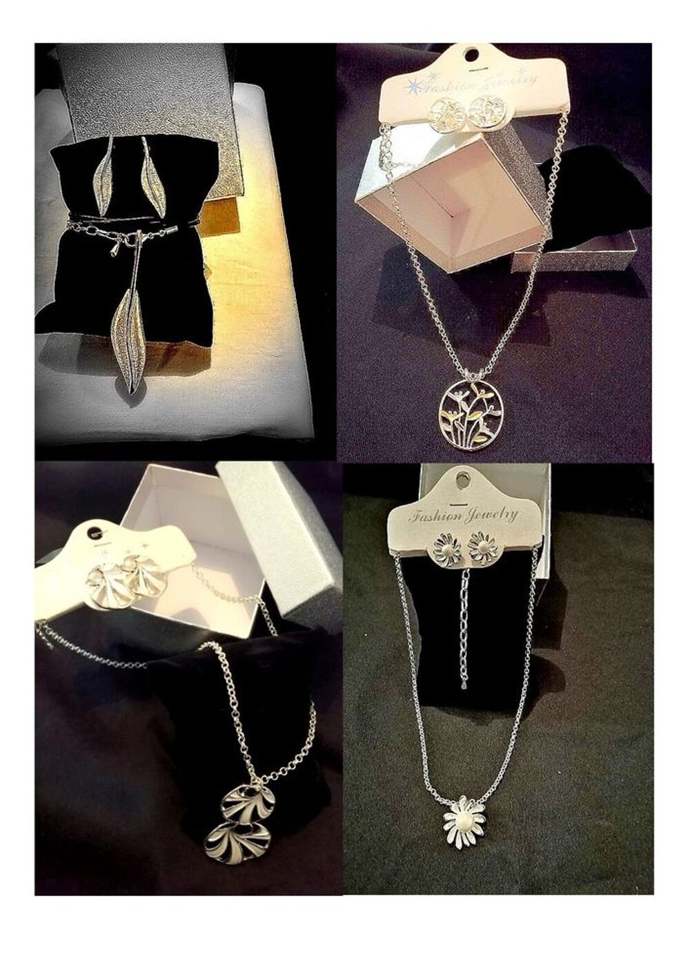petit lot Bijoux Fantaisie neuf avec emballage d'origine Bijoux et montres