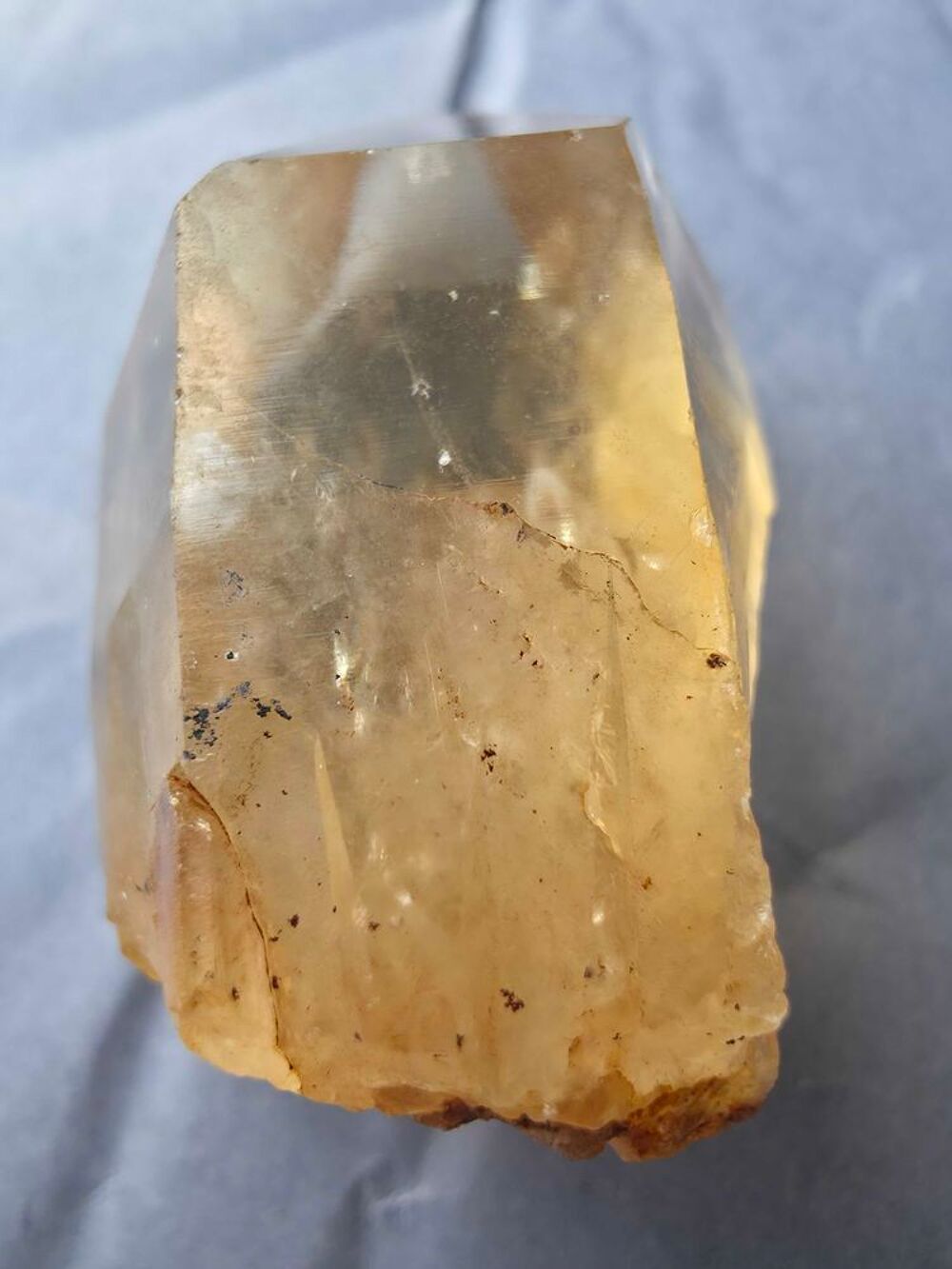 V&eacute;ritable Citrine de Kolwezi RDC-Pierre Naturelle 60g 