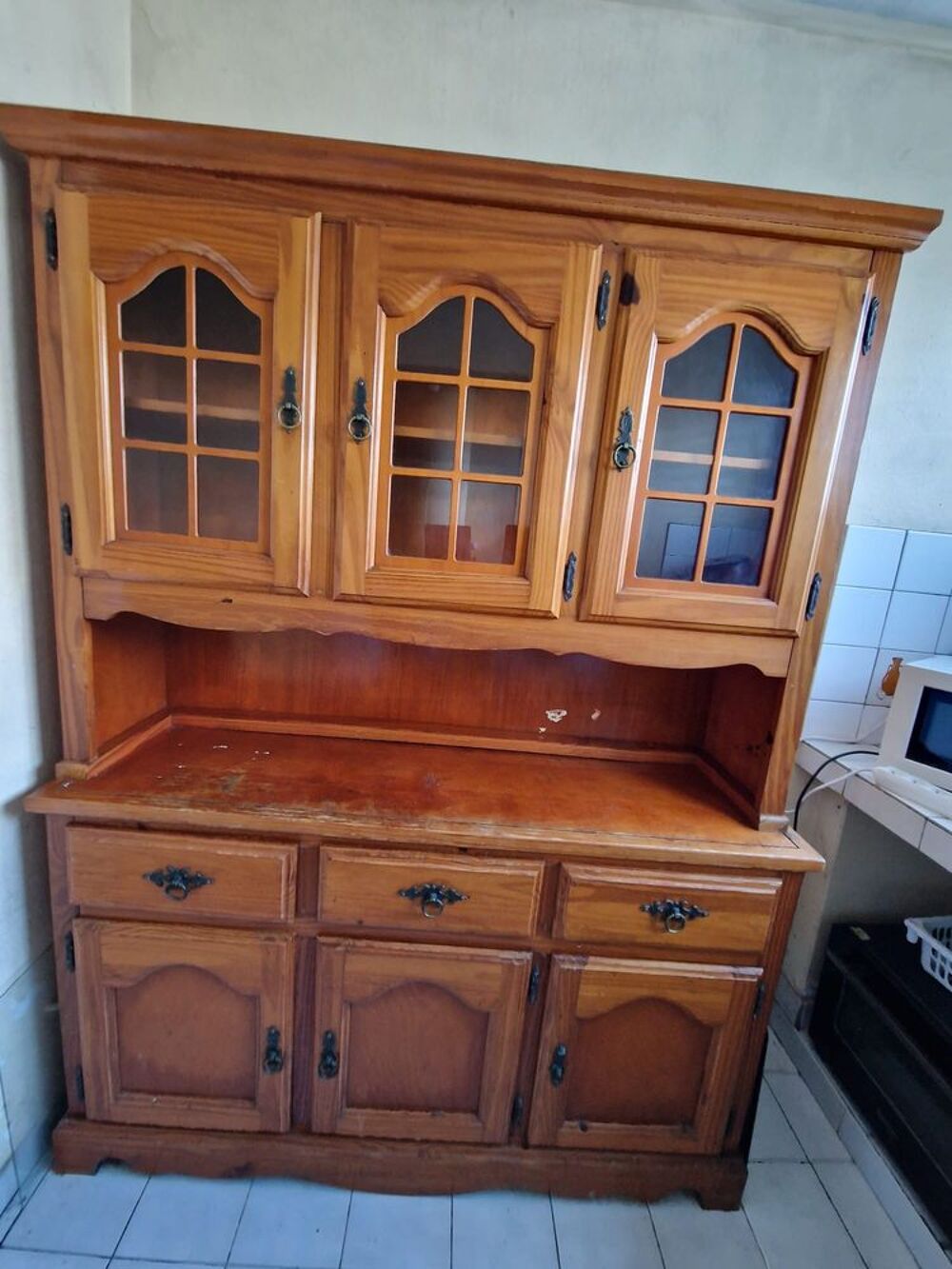 Buffet de cuisine en bois Acajou Meubles