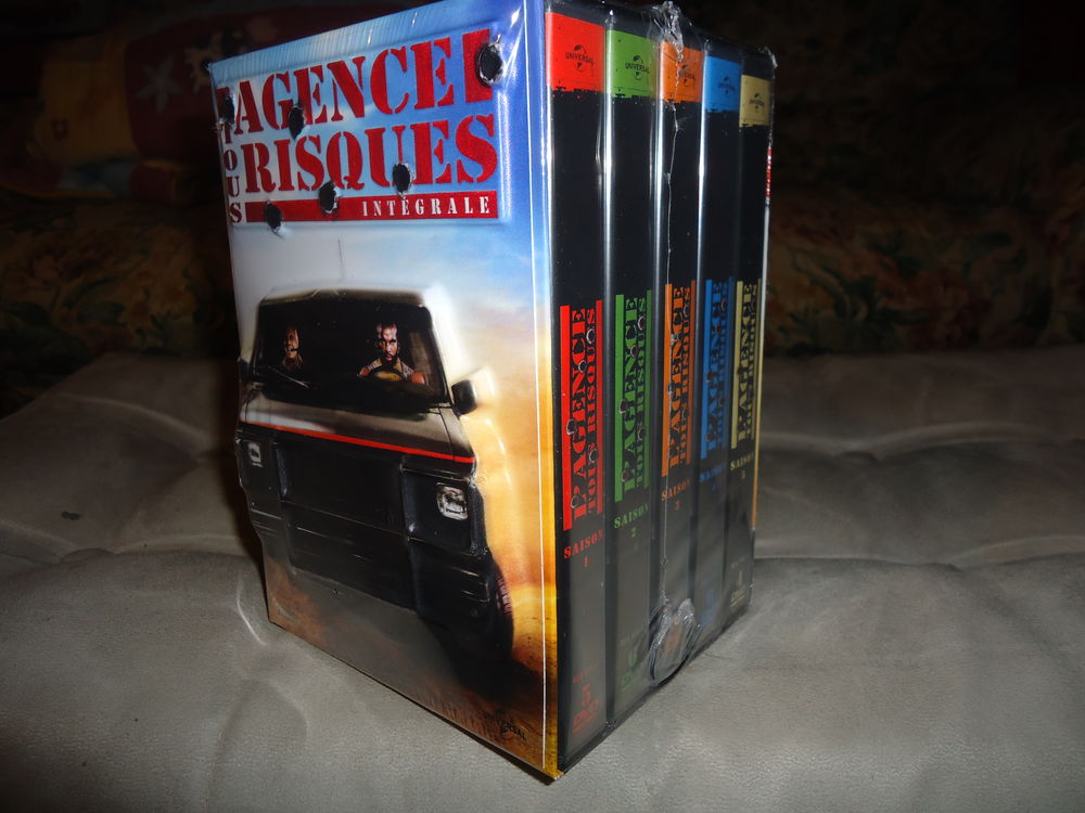 coffret integrale de l'agence tous risque neuve DVD et blu-ray