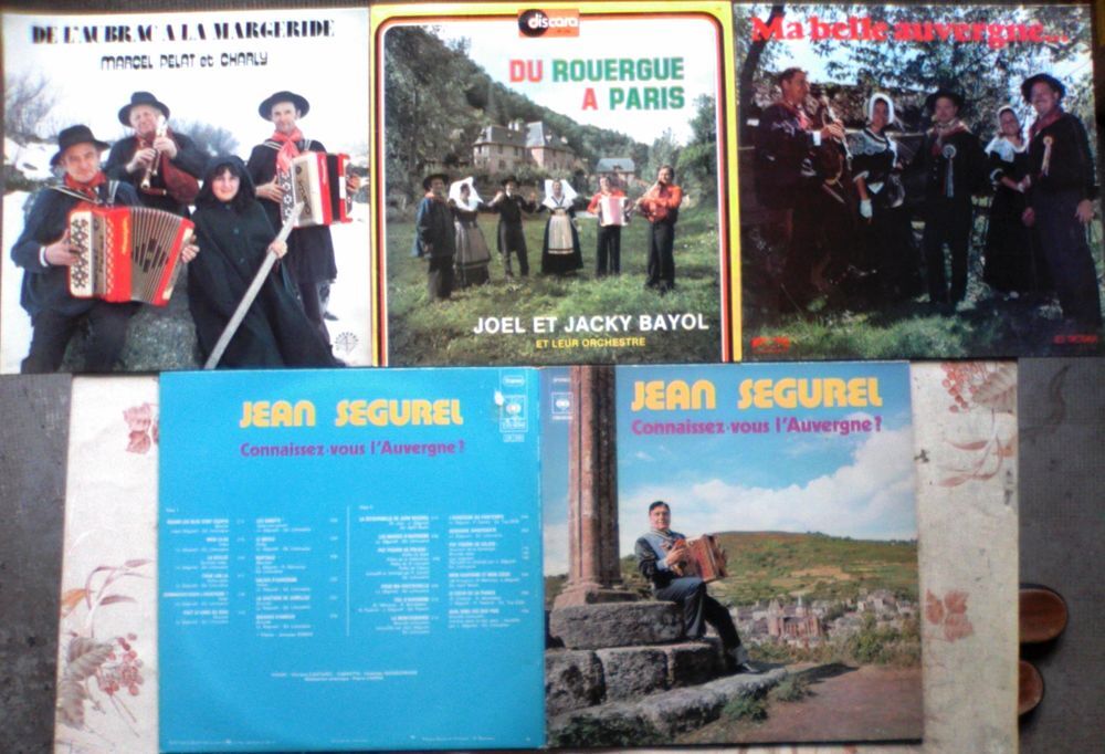 Disque 33 tours Marcel Pelat &amp; Charly, Jo&euml;l &amp; Jacky Bayol, M CD et vinyles