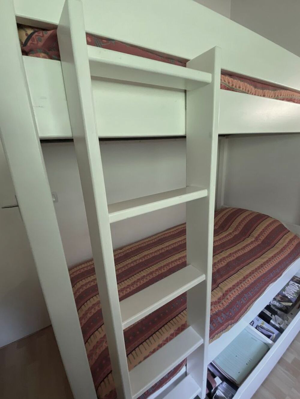 LIts supperpos&eacute;s blanc laqu&eacute; Meubles