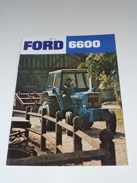 Prospectus dépliant FORD 6600 1 Marcilly-le-Hayer (10)