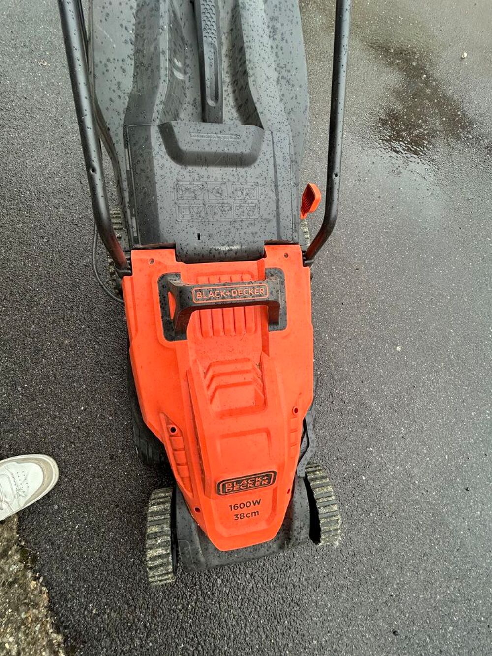 Tondeuse &eacute;lectrique plus une rallonge de 20 m Jardin