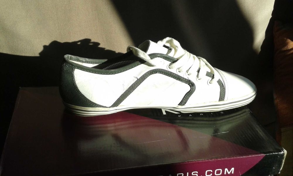 Sneakers marque KOST blanc/gris taille 40/41 Chaussures