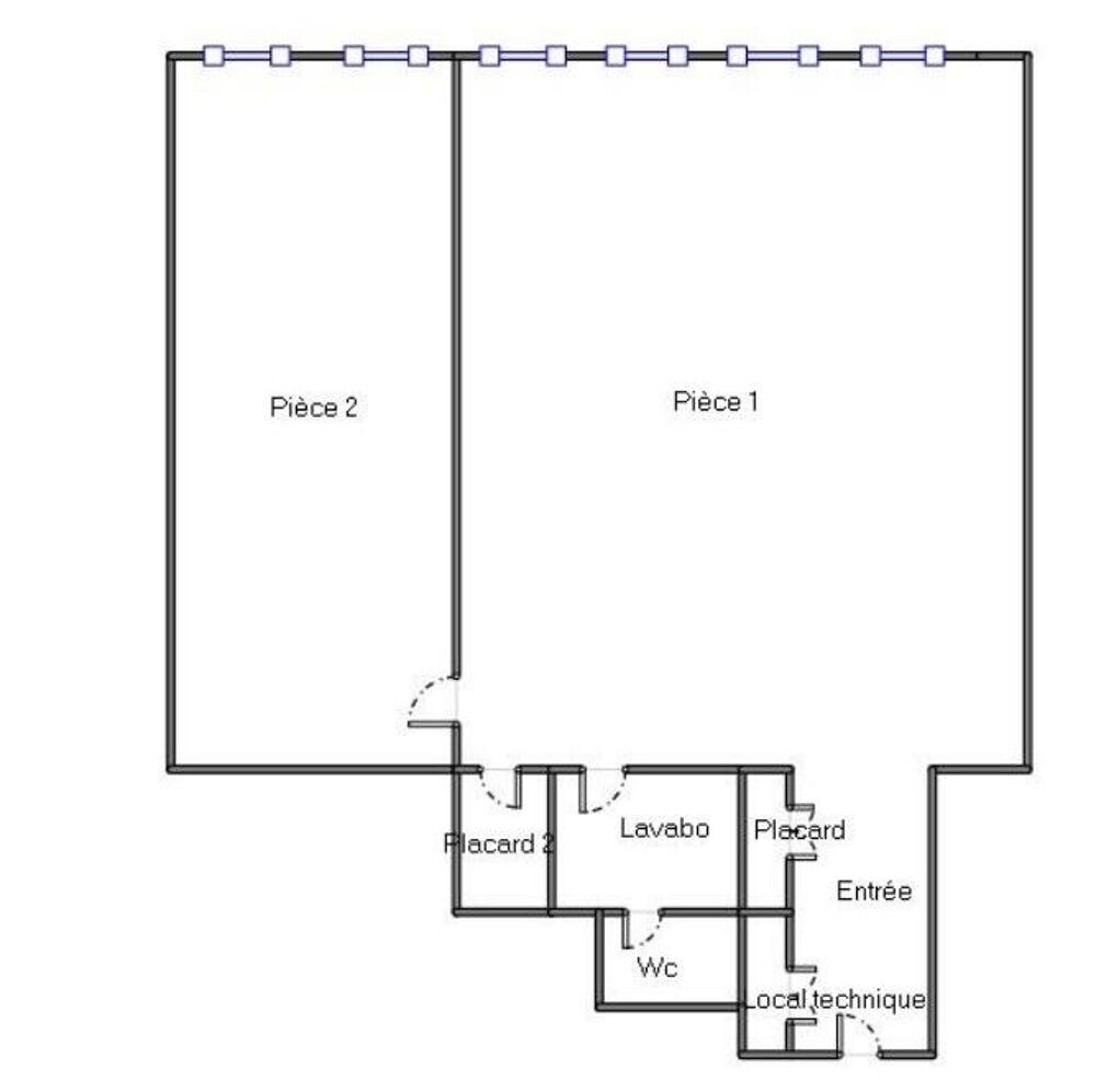 Location Autre Bureaux à Valence, 73 m2 en rez-de-chaussée Valence