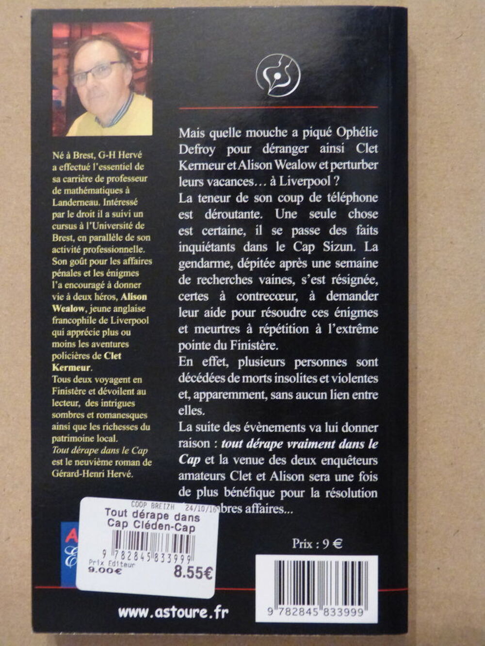 TOUT DERAPE DANS LE CAP roman policier BREIZH NOIR Livres et BD