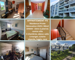 Appartement à vendre 5 pièces 89 m² Dinan