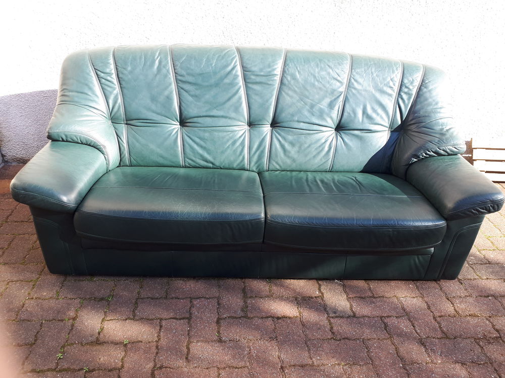 Canap&eacute; et fauteuil cuir Meubles