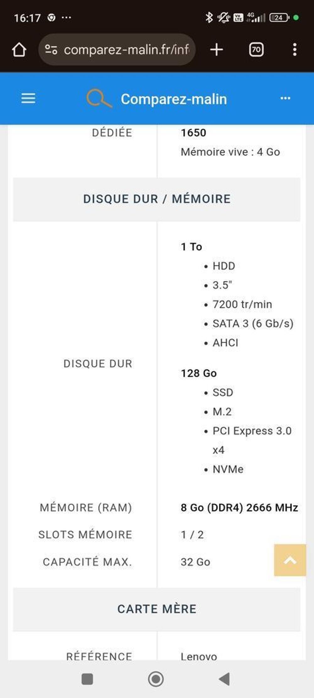 set gamer lenovo Matériel informatique