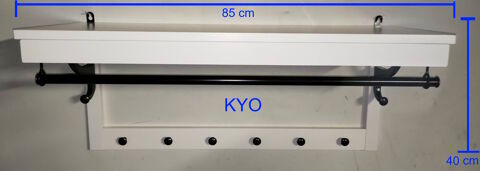 IKEA Etag�re � chapeaux, pat�re portemanteau mural, tringle 39 Foncine-le-Haut (39)