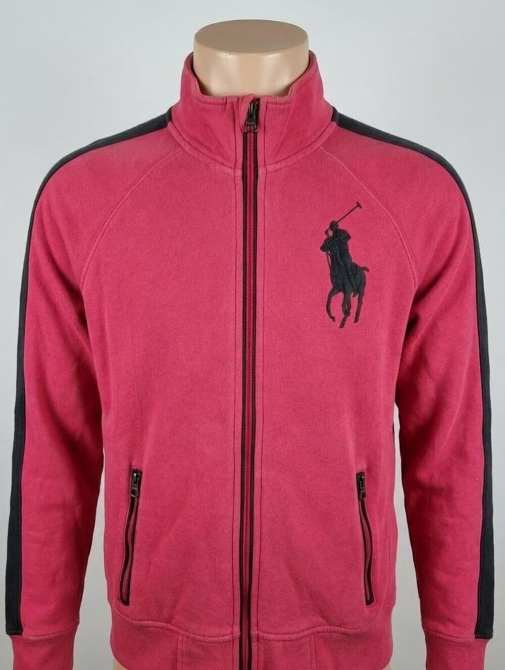 Veste ralf loren rouge Vêtements