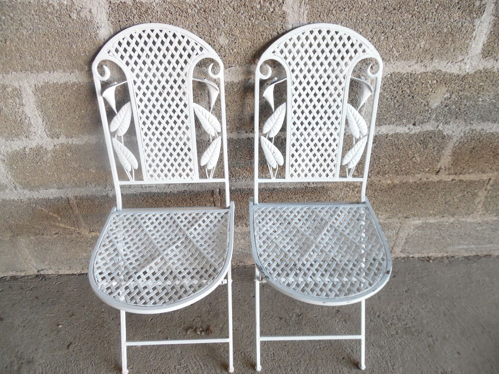 SALON DE JARDIN FER FORGE Jardin