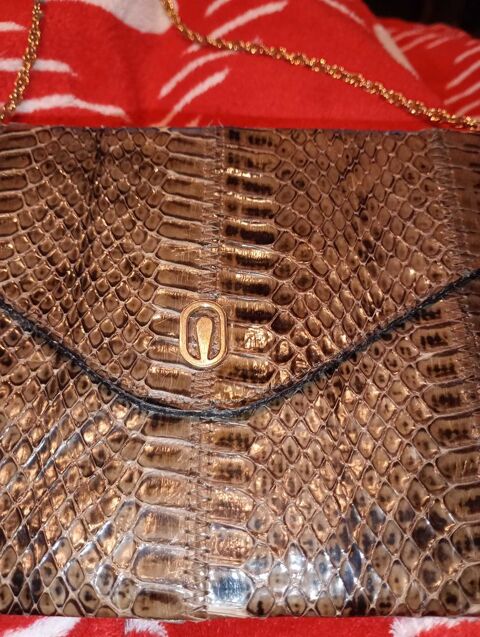 Sac vintage cuir exotique 69 Cormeilles-en-Parisis (95)