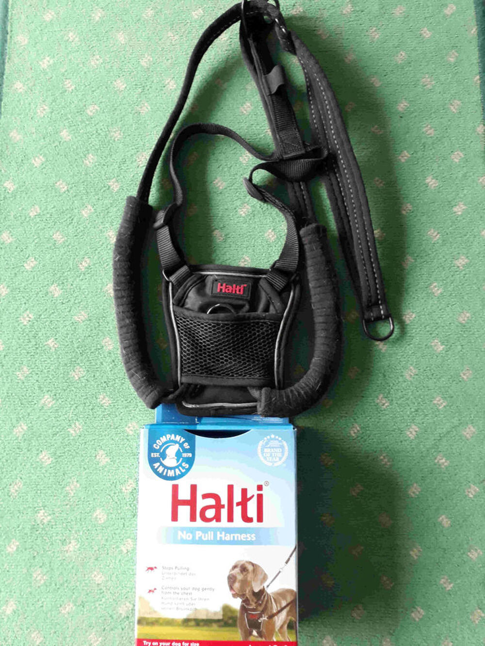   Harnais Chien Anti Traction Halti Taille Large L 