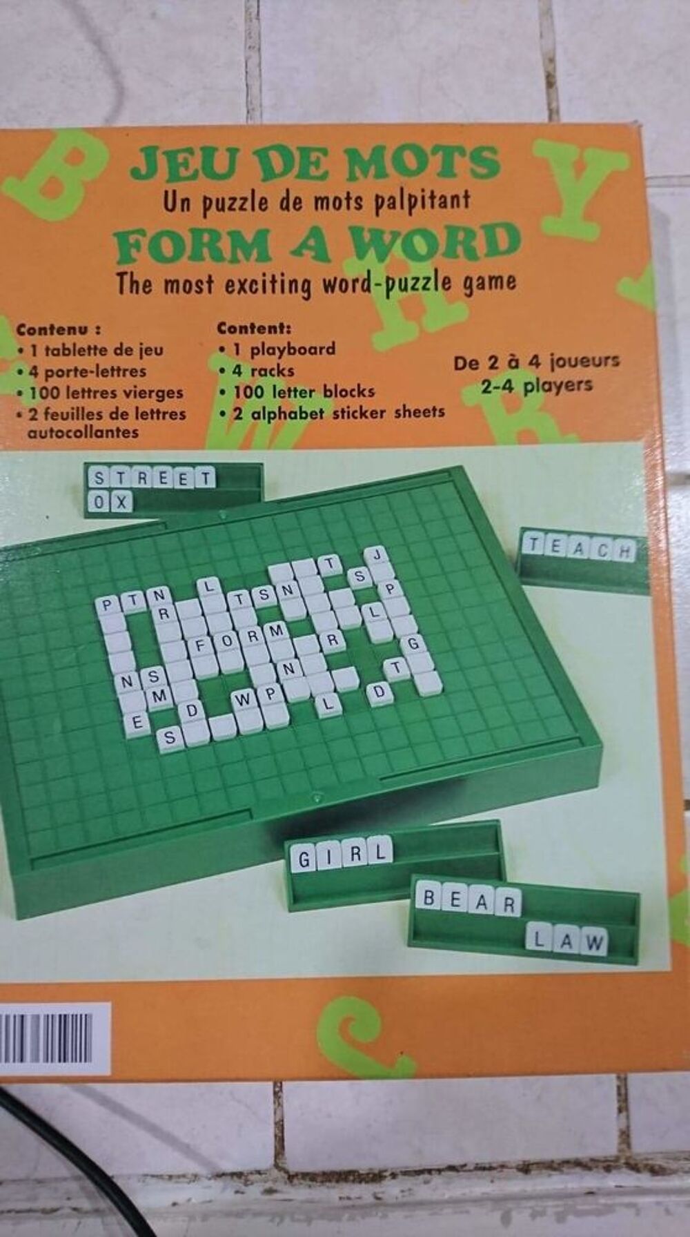 Jeu de mots Paget Jeux / jouets