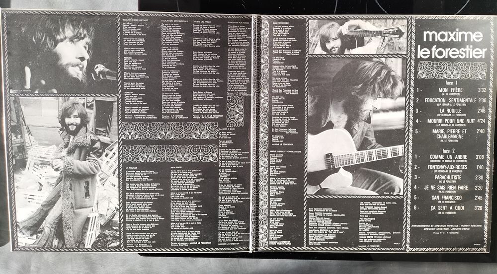 Album 1 Disque "&nbsp;Vintage&nbsp;" (Vinyle) 33Trs de Maxime Leforest CD et vinyles