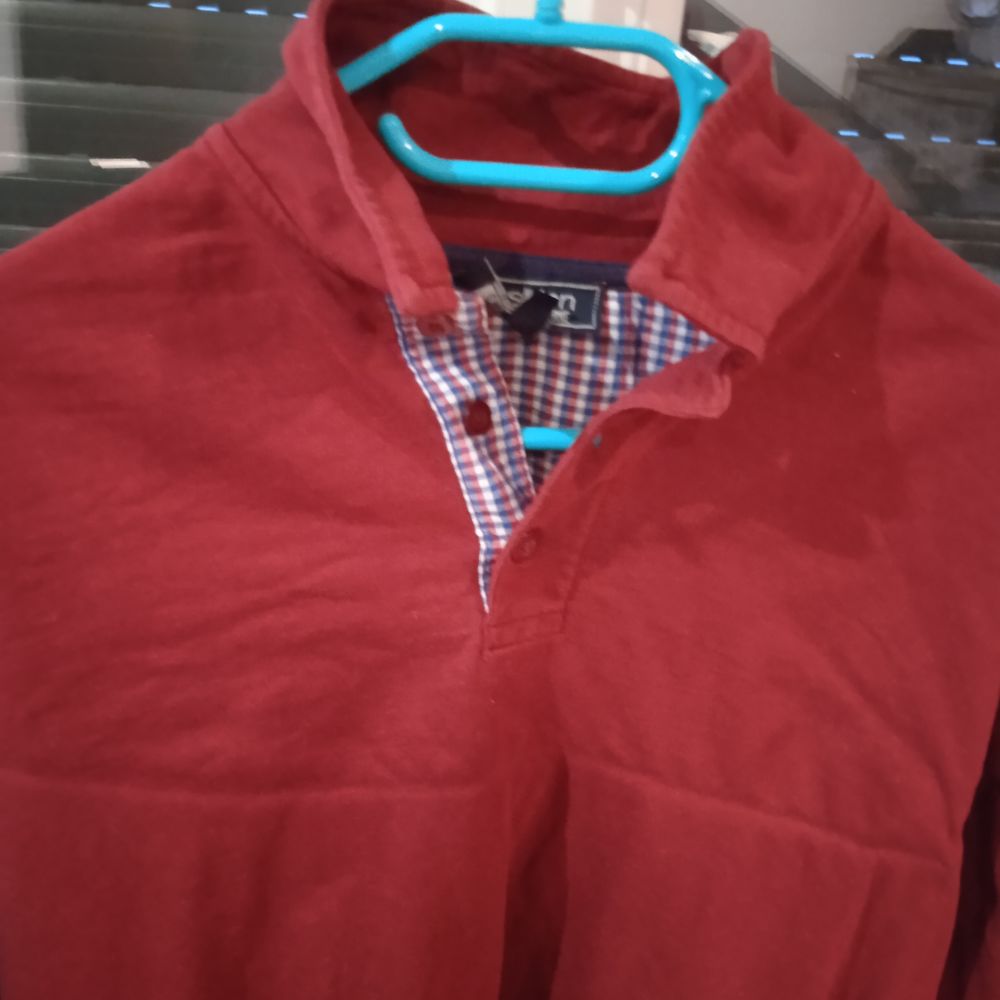 Polo homme manches longues taille XL 100% coton marque Fashi Vêtements