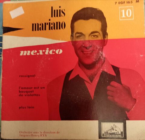 LUIS MARIANO / 6 X DISQUES VYNIL 45 TOURS 4 Pont-Audemer (27)