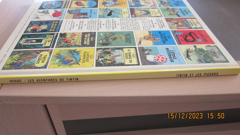 B D TINTIN ET LES PICAROS ALBUM ANCIEN DE 1980 D I Livres et BD