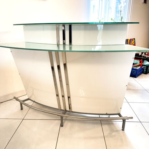 Bar en verre et inox 130 Basse-Ham (57)