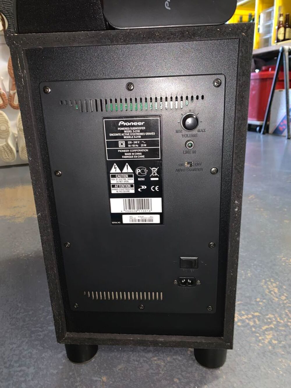 Enceintes home cinema Pioneer Audio et hifi