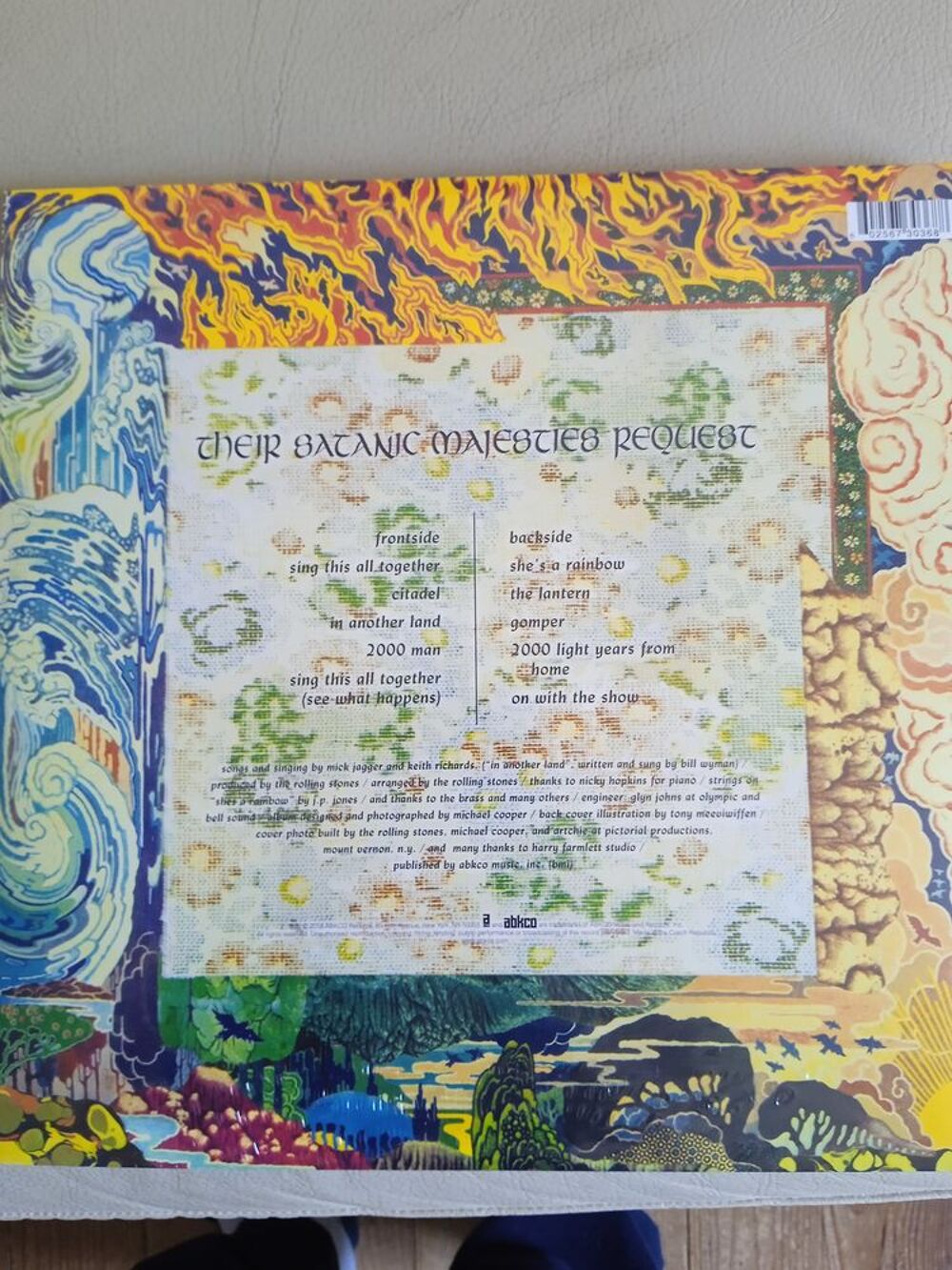 Album vinyle 33 T rolling stones ( their satanic majesties ) CD et vinyles