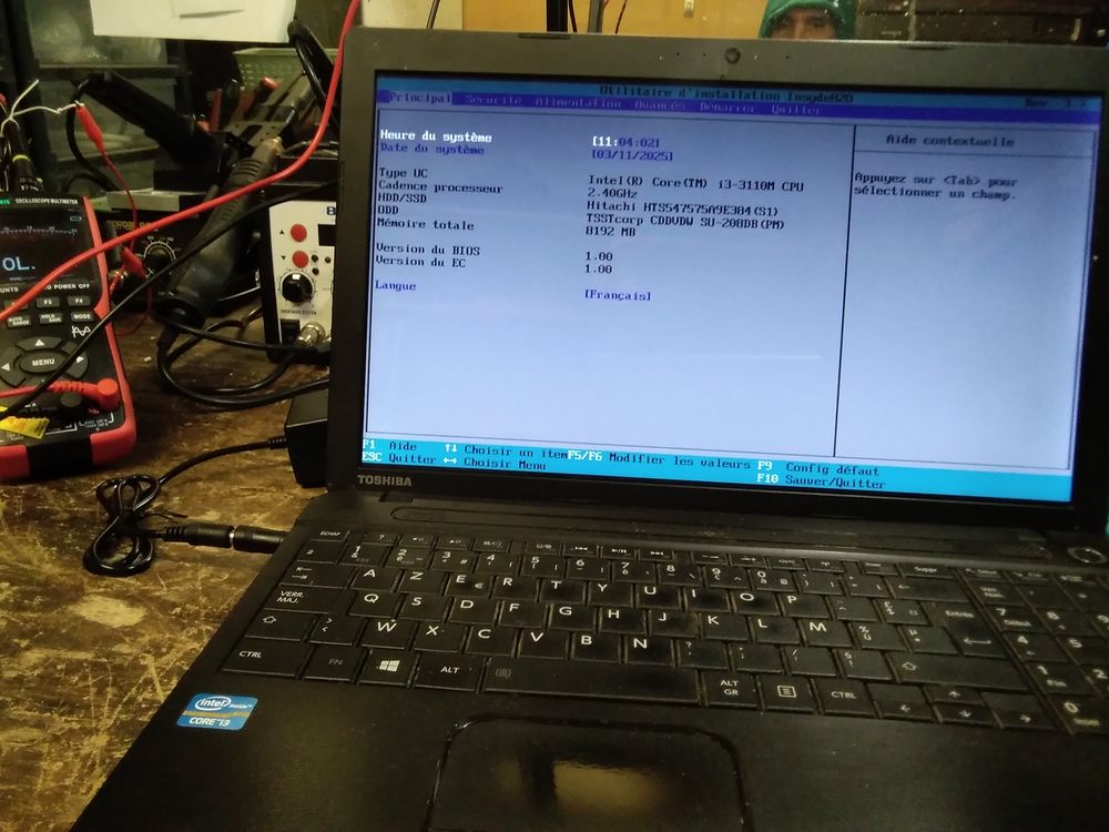 PC Portable Toshiba Satellite C50-A-19U Matériel informatique